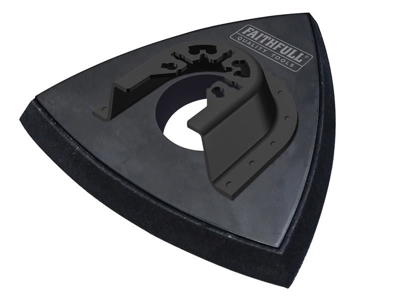 Faithfull Delta Hook & Loop Sanding Pad Triangular 93mm Faithfull - Dynamic Drive