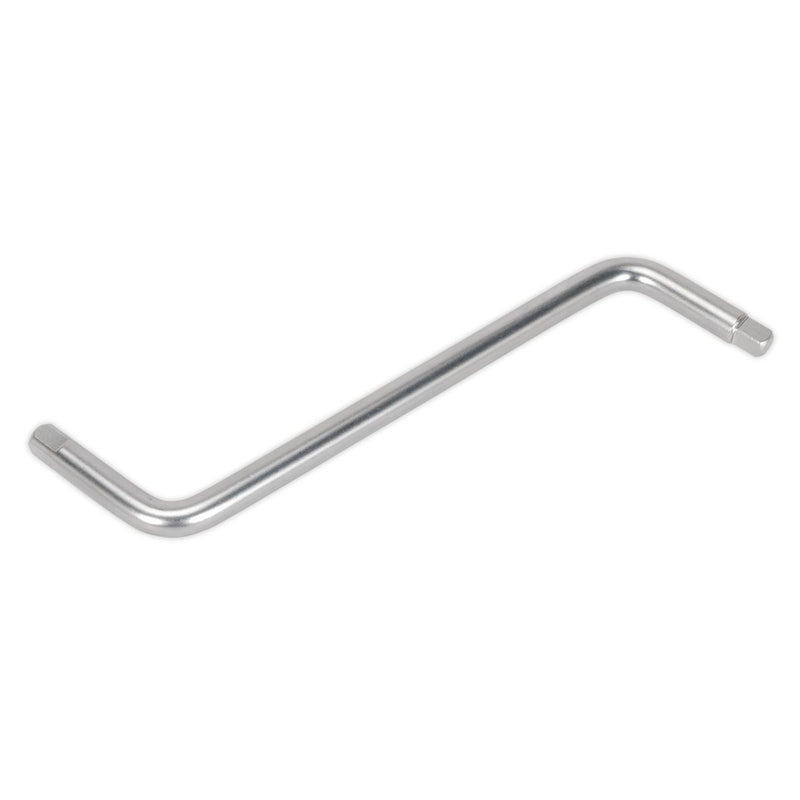 Sealey Drain Plug Wrench 8 & 10mm Square AK6405 Sealey - Dynamic Drive