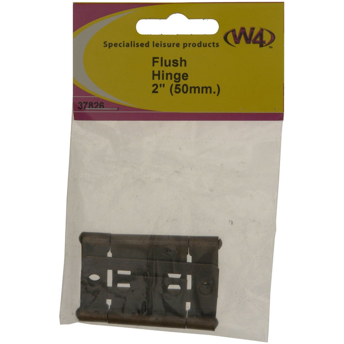 MDS1203 W4 2in flush hinge bronze finish 37826 W4 - Dynamic Drive