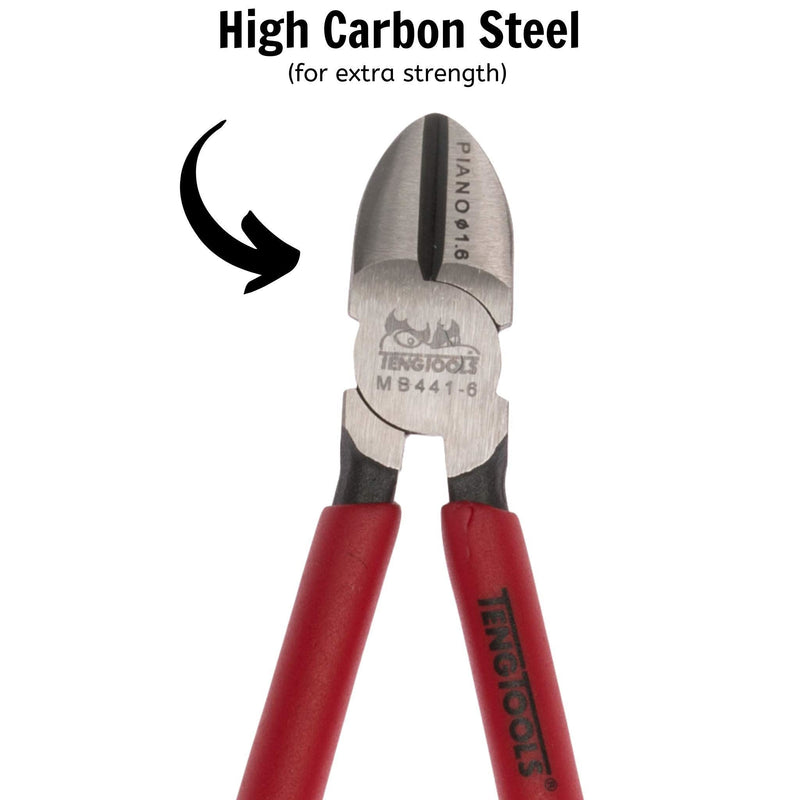 Teng Tools Side Cutting Plier 160mm Teng Tools - Dynamic Drive
