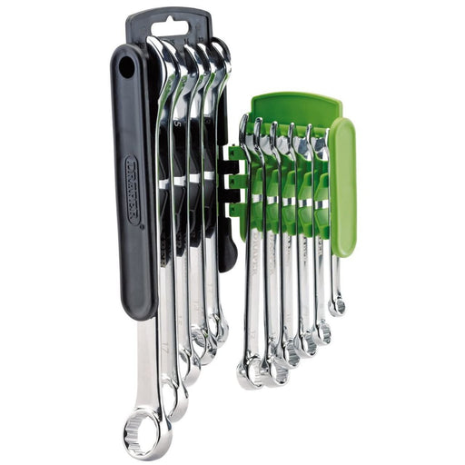 Draper HI-TORQ Metric Combination Spanner Set, Green (11 Piece) Draper - Dynamic Drive