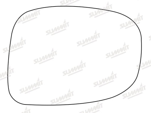 Summit Stick-On Aspheric Mirror Glass fits Lexus IS 220 05 on RHS Summit - Dynamic Drive