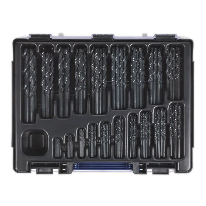 Sealey HSS Roll Forged Drill Bit Assortment 170pc 1-10mm DBS170RF Sealey  - Dynamic Drive