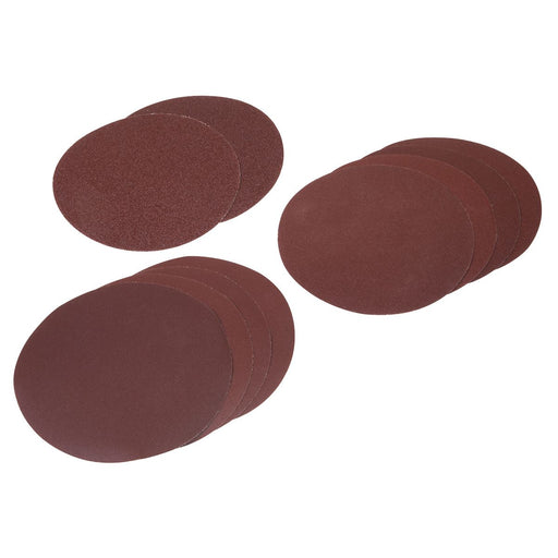 Sealey Hook-and-Loop Sanding Disc Set 150mm 10pc SSDS01 Sealey - Dynamic Drive