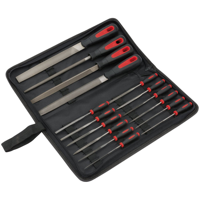 Draper Redline File Set (16 Piece) 68904 Draper - Dynamic Drive