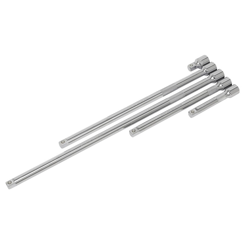 Sealey Extension Bar Set 5pc 1/2"Sq Drive AK6351 Sealey - Dynamic Drive