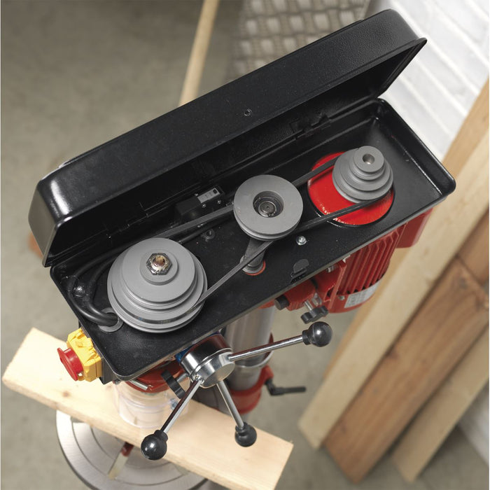 Sealey Pillar Drill Floor 12-Speed 1500mm Height 370W/230V GDM140F Sealey - Dynamic Drive