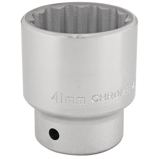 Draper 12 Point Socket, 3/4" Sq. Dr., 41mm 16704 Draper - Dynamic Drive