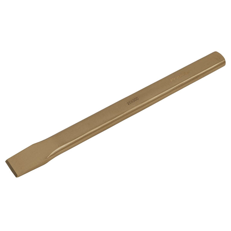 Sealey Chisel 25 x 300mm Non-Sparking NS118 Sealey - Dynamic Drive