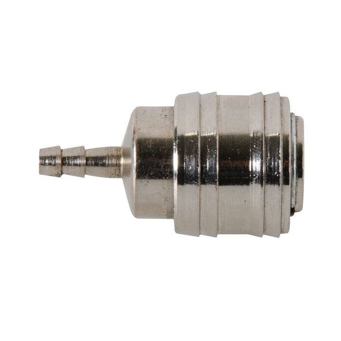 Silverline Euro Air Line Hose End Quick Coupler 8mm Hose End Silverline - Dynamic Drive