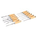 Silverline Wood Carving Set 12pce 200mm Silverline - Dynamic Drive