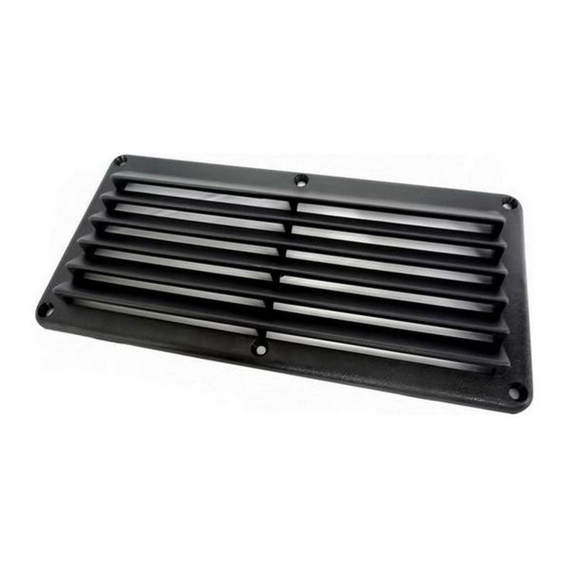 AAA Vent Black Plastic Louvre 10" x 5" AAA - Dynamic Drive