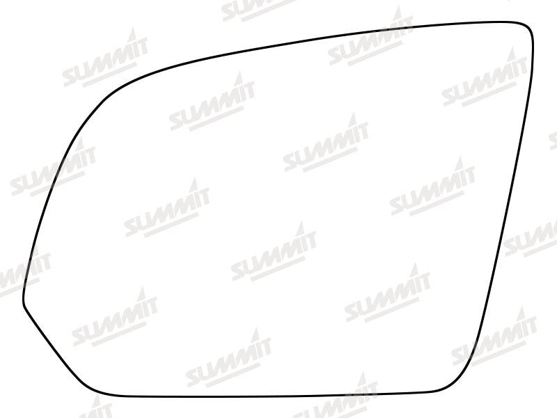 Summit Stick-On Standard Mirror Glass fits Mercedes V Class 14 on LHS Summit - Dynamic Drive