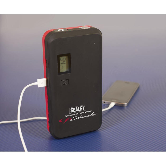 Sealey Schumacher Jump Starter Lithium-ion Power Pack 1000A SL69S Sealey - Dynamic Drive