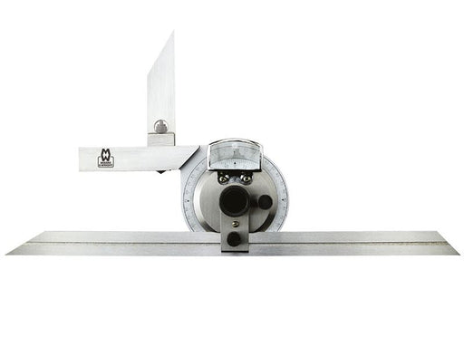 Moore & Wright MW500-01 Universal 360° Bevel Protractor with 150/300mm Blades Moore & Wright - Dynamic Drive
