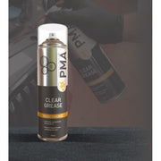 2x PMA Clear Spray Grease 500ml Water Resistant Aerosol Lubricant PTFE Chain etc PMA - Dynamic Drive