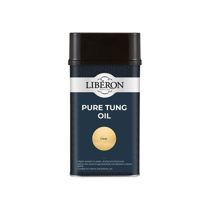Liberon Pure Tung Oil 1 litre Liberon - Dynamic Drive