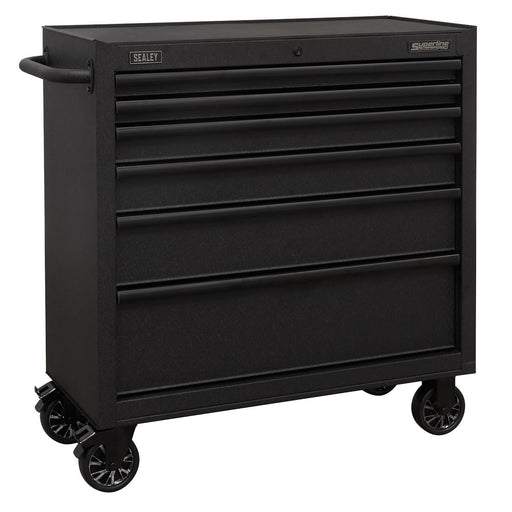 Sealey Rollcab 6 Drawer 915mm with Soft Close Drawers AP3606BE Sealey - Dynamic Drive