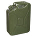 Sealey Jerry Can 20L Green JC20G Sealey - Dynamic Drive