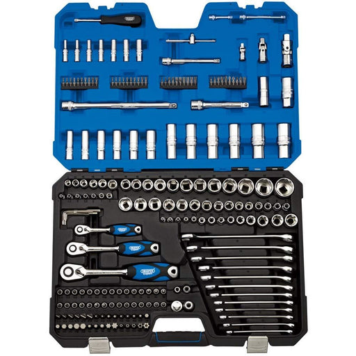 Draper Metric Socket Set, 1/4", 3/8" and 1/2" Sq. Dr. (214 Piece) 16462 Draper - Dynamic Drive