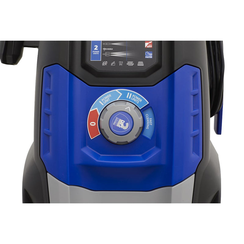 Sealey Pressure Washer 150bar 810L/hr Twin Pump with TSS & Rotablast Nozzle Sealey - Dynamic Drive