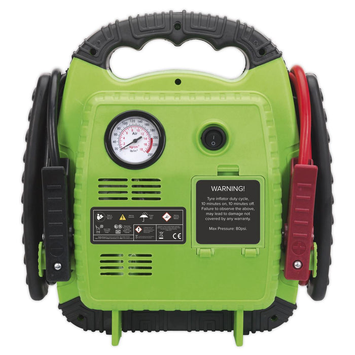 Sealey 12V RoadStart Emergency Power Pack 900 Peak Amps Car Battery Booster Sealey  - Dynamic Drive