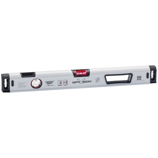 Draper Opti-Vision Ergo-Grip Box Section Levels with Dual Vials, 600mm 02320 Draper - Dynamic Drive