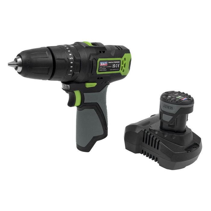 Sealey SV10.8 Series 10mm Cordless Combi Drill 10.8V - Body Only CP108VDDBO Sealey - Dynamic Drive