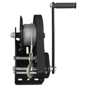 Sealey Geared Hand Winch with Brake & Cable 1130kg Capacity GWC2500B Sealey - Dynamic Drive