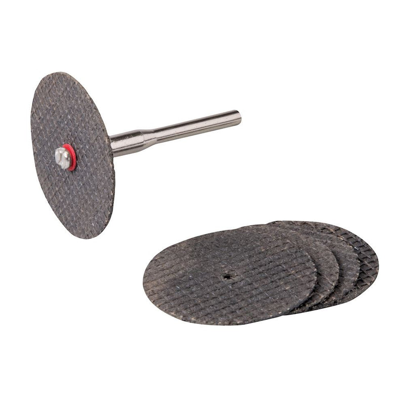 Silverline Rotary Tool Metal Cutting Disc Set 6pce 31mm Dia Silverline - Dynamic Drive