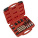 Sealey Alternator Freewheel Pulley Removal Set 18pc SX402 Sealey - Dynamic Drive