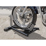 Sealey Motorcycle Front Wheel Chock Heavy-Duty FPS7 Sealey - Dynamic Drive