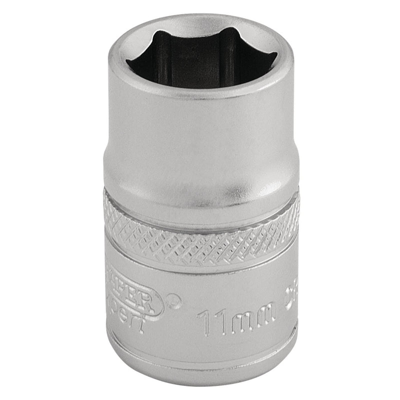Draper 6 Point Metric Socket, 3/8" Sq. Dr., 11mm 16536 Draper - Dynamic Drive