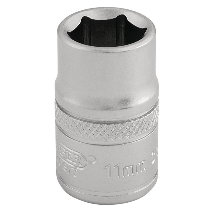 Draper 6 Point Metric Socket, 3/8" Sq. Dr., 11mm 16536 Draper - Dynamic Drive