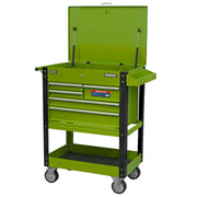 Sealey Heavy-Duty Mobile Tool & Parts Trolley with 5 Drawers and Lockable Top- H Sealey - Dynamic Drive