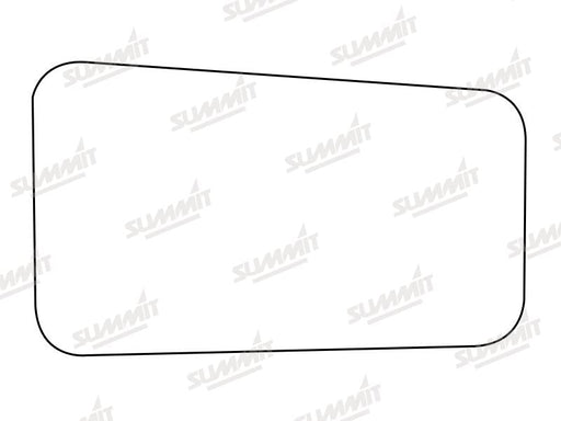 Summit Stick-On Anti Dazzle Mirror Glass fits Vauxhall Cavalier RHS Summit - Dynamic Drive