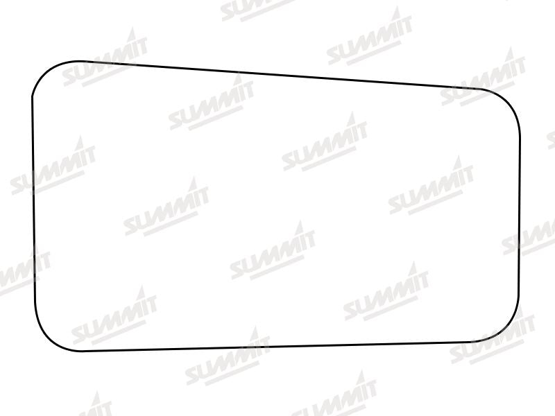 Summit Stick-On Anti Dazzle Mirror Glass fits Vauxhall Cavalier RHS Summit - Dynamic Drive