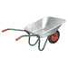 Sealey Wheelbarrow 65L Galvanized WB65 Sealey - Dynamic Drive