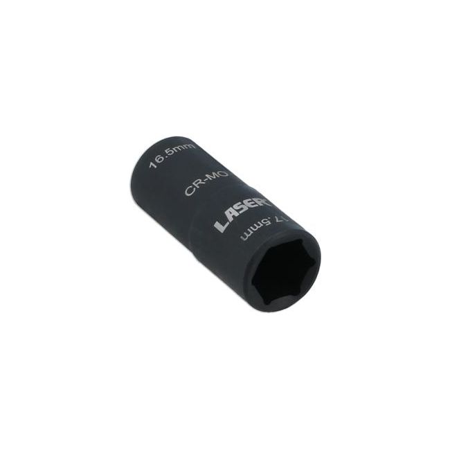 Laser Double Ended Damaged Wheel Nut Socket 16.5x17.5mm 8213 Laser - Dynamic Drive