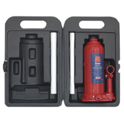 Sealey Bottle Jack 5 Tonne with Storage Case SJ5BMC Sealey - Dynamic Drive
