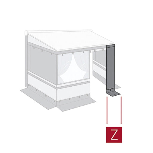 Fiamma Privacy Room Light Front Panel 25 Light and Private Front Panel for Fi Fiamma - Dynamic Drive