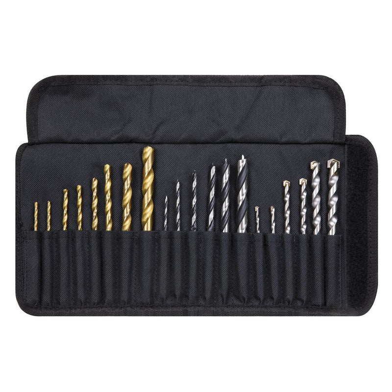 Sealey 1/4"Hex Shank Assorted Drill Bit Set 20pc AK4720 Sealey - Dynamic Drive