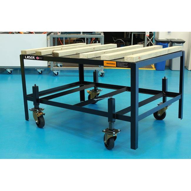 Laser EV Battery Adjustable Mobile Bench SWL 800kg 8339 Laser - Dynamic Drive