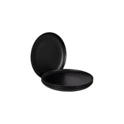 Bo-Camp Industrial Collection Dinner Plate Orville 4 Pieces Black Bo-Camp - Dynamic Drive
