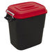 Sealey Refuse/Storage Bin 75L Red BM75R Sealey - Dynamic Drive