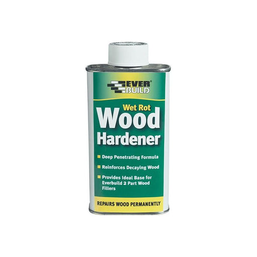 Everbuild Sika Wet Rot Wood Hardener 250ml Everbuild Sika - Dynamic Drive