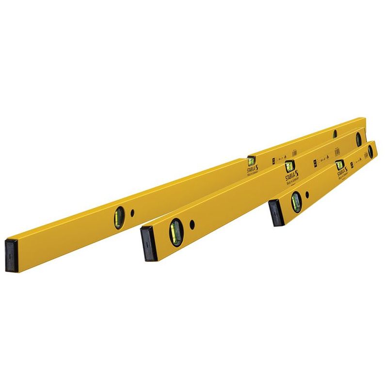 Stabila 70-2 Double Plumb Spirit Level Pack 60cm, 120cm & 180cm Stabila - Dynamic Drive