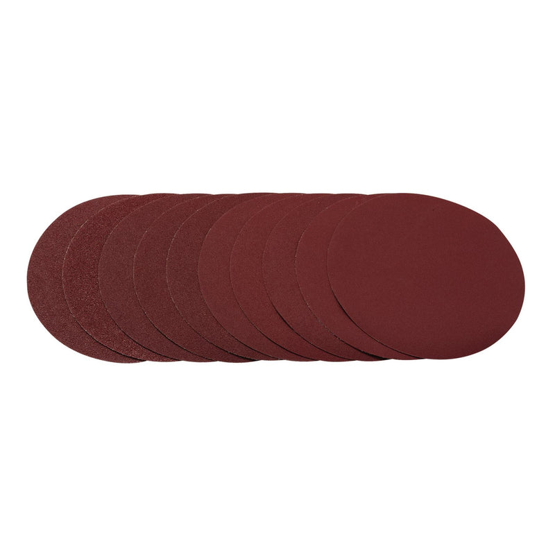 Draper Sanding Discs, 200mm, Assorted Grit (Pack of 10) 10364 Draper - Dynamic Drive