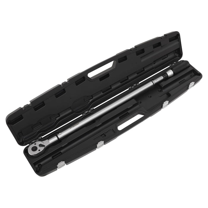 Sealey Torque Wrench Micrometer Style 3/4"Sq Drive 100-600Nm - Calibrated Sealey  - Dynamic Drive