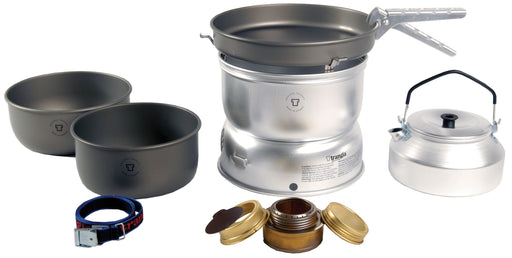 Trangia Trangia 25-8 Stove Hard Anodised pans with Kettle Trangia - Dynamic Drive